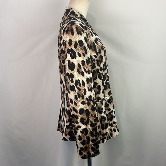 Hartley Animal Print Satin Jacket - Picture 4 of 7